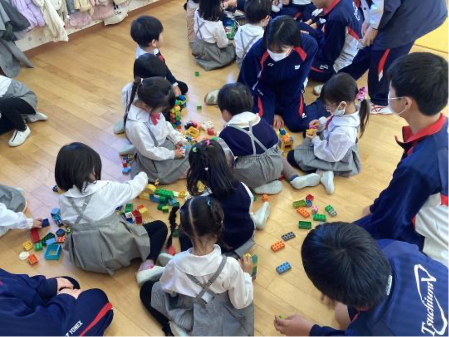 にっこり通信2023【中学生とのふれあい事業】