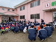 土浦第５中学校３年生との交流２