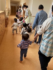 今日のほし・にじ・そら組（０・１・２歳児）さん